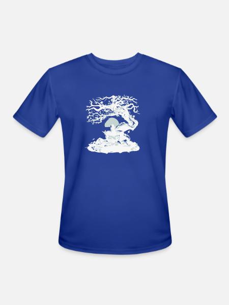 The mentor - Men's Moisture Wicking Performance T-Shirt - royal blue