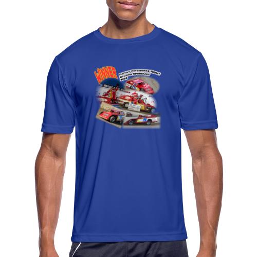 Jonathan Taylor Eldora Speedway FFN#1 Design 2 - Men's Moisture Wicking Performance T-Shirt