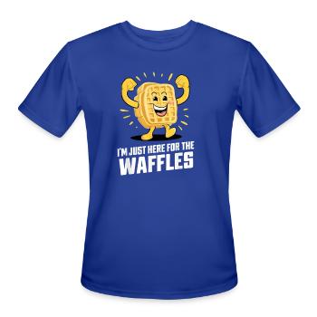 Funny Quilting Design For Women Girls Sewing Quilt - Men's Moisture Wicking Performance T-Shirt - royal blue - Front - Jackson (183cm)