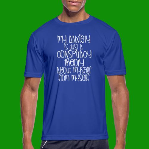 Anxiety Conspiracy Theory - Men's Moisture Wicking Performance T-Shirt