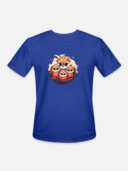 Guardians of the Night - Men's Moisture Wicking Performance T-Shirt - royal blue