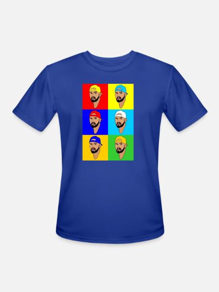 Nick Kyrgios - Men's Moisture Wicking Performance T-Shirt - royal blue