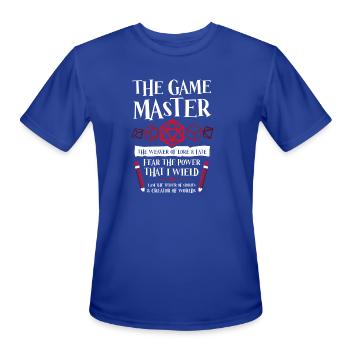 DD Dungeons Dragons - Men's Moisture Wicking Performance T-Shirt - royal blue - Front - Jackson (183cm)
