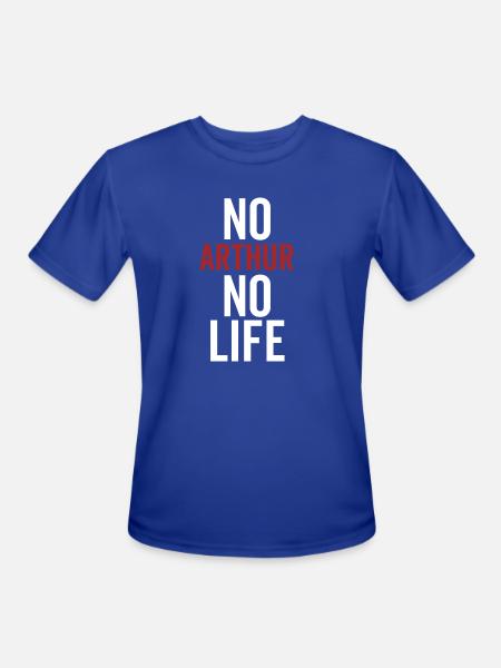 No Arthur No Life - Men's Moisture Wicking Performance T-Shirt - royal blue