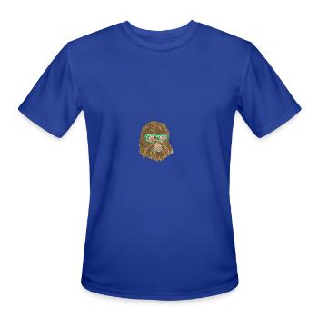 Big Deal - Men's Moisture Wicking Performance T-Shirt - royal blue - Front - Jackson (183cm)