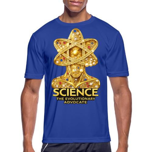 Science the Evolutionary Advocate - Men's Moisture Wicking Performance T-Shirt