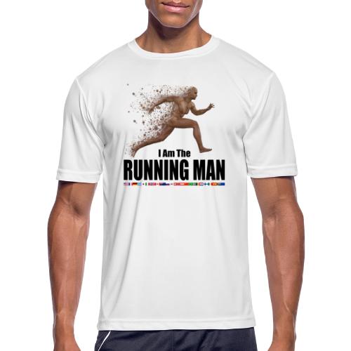 I am the Running Man - Cool Sportswear - Men's Moisture Wicking Performance T-Shirt