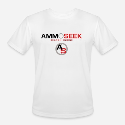 AmmoSeek Combo Logo Black - Men's Moisture Wicking Performance T-Shirt