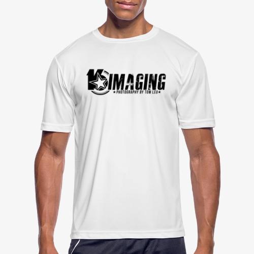 16IMAGING Horizontal Black - Men's Moisture Wicking Performance T-Shirt