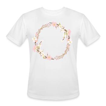 Wedding Element - Men's Moisture Wicking Performance T-Shirt - white - Front - Jackson (183cm)
