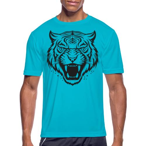 Wild Tiger Fashion, the fury of the feline tiger. - Men's Moisture Wicking Performance T-Shirt
