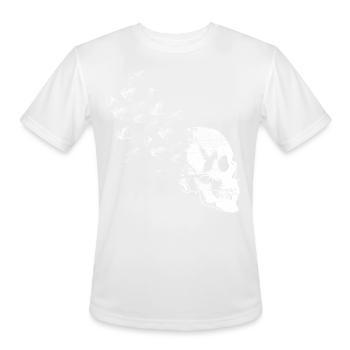 Raven odin birds - Men's Moisture Wicking Performance T-Shirt - white - Front - Jackson (183cm)