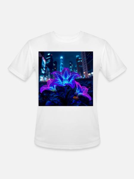 Plazma - Men's Moisture Wicking Performance T-Shirt - white