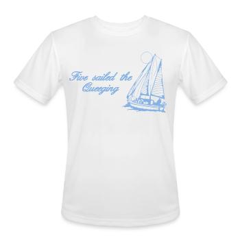 Five Sailed The Queeging - Men's Moisture Wicking Performance T-Shirt - white - Front - Jackson (183cm)