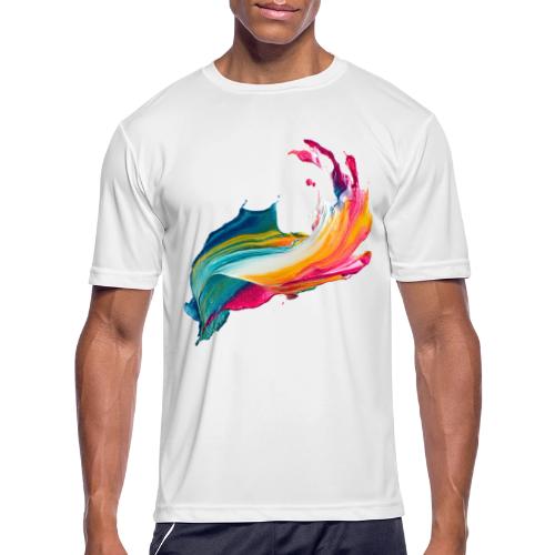 Spectrum Stream - Men's Moisture Wicking Performance T-Shirt
