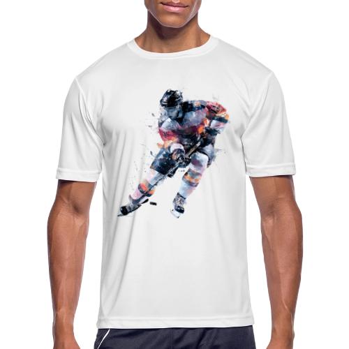 Hockey: Frozen Motion - Men's Moisture Wicking Performance T-Shirt