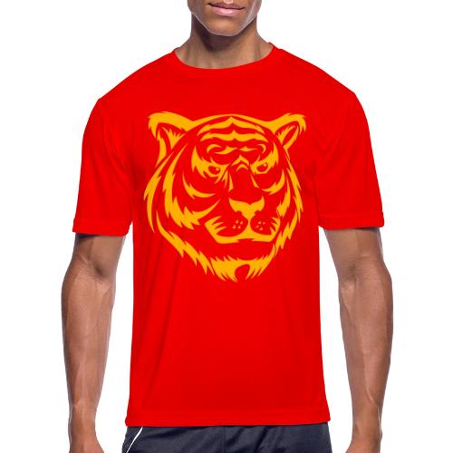 Fashion, Yellow Tiger Souvenirs, Men's T-shirts - Men's Moisture Wicking Performance T-Shirt