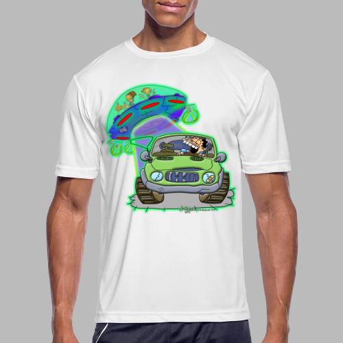 GrisDismation Ongher's UFO Alien Abduction - Men's Moisture Wicking Performance T-Shirt