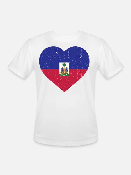 HAITI - Men's Moisture Wicking Performance T-Shirt -