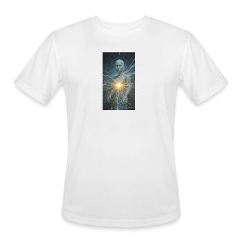 Neural Core Avatar - Men's Moisture Wicking Performance T-Shirt - white - Front - Jackson (183cm)