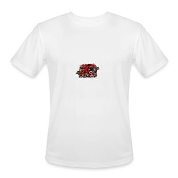 Joy to the World - Men's Moisture Wicking Performance T-Shirt - white - Front - Jackson (183cm)
