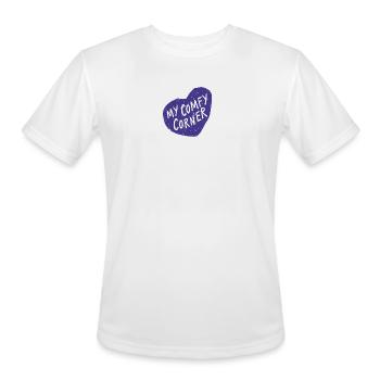 My Comfy Corner - Men's Moisture Wicking Performance T-Shirt - white - Front - Jackson (183cm)