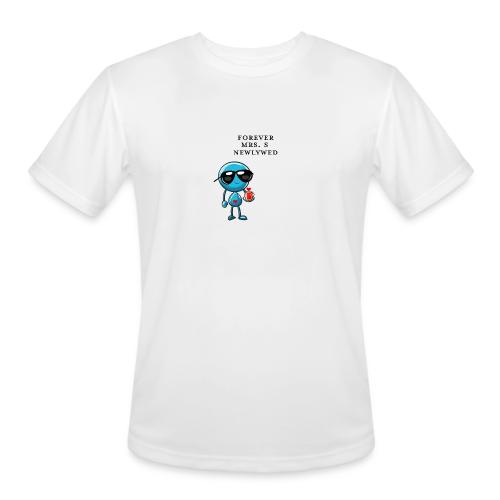 Mrs S Forever Newlywed - Men's Moisture Wicking Performance T-Shirt