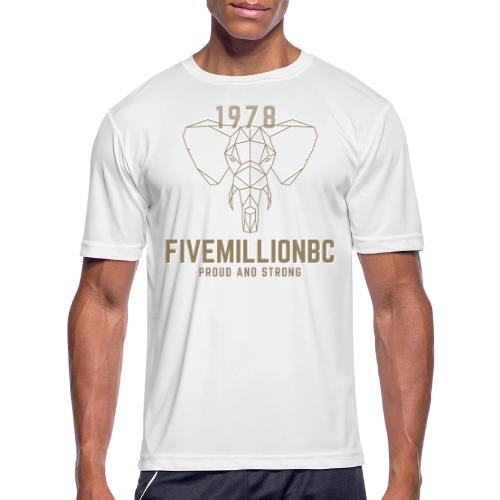 FIVE MILLION BC (WHAT'S YOUR ORIGIN STORY?) - Men's Moisture Wicking Performance T-Shirt