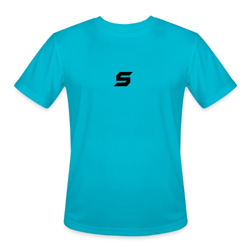 A s to rep my logo - Men's Moisture Wicking Performance T-Shirt