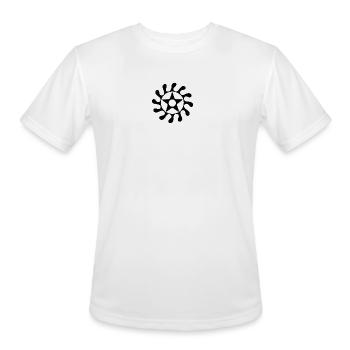 Transformation - Men's Moisture Wicking Performance T-Shirt - white - Front - Jackson (183cm)