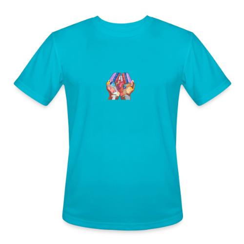 Heart in hand - Men's Moisture Wicking Performance T-Shirt