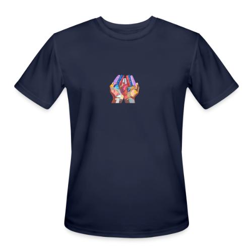 Heart in hand - Men's Moisture Wicking Performance T-Shirt