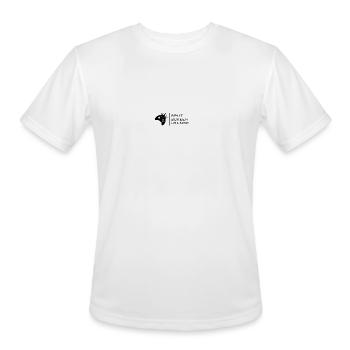 Split Screen Concepts - Men's Moisture Wicking Performance T-Shirt - white - Front - Jackson (183cm)