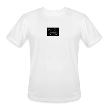 CS Department Tech Circuit Montage - Men's Moisture Wicking Performance T-Shirt - white - Front - Jackson (183cm)