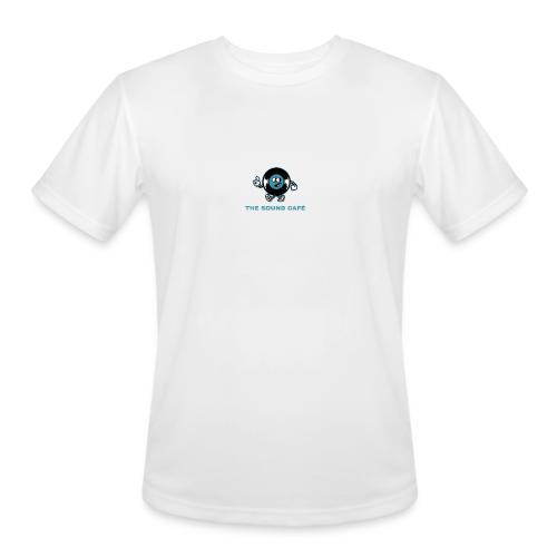 The Sound Cafe With Logo - Men's Moisture Wicking Performance T-Shirt