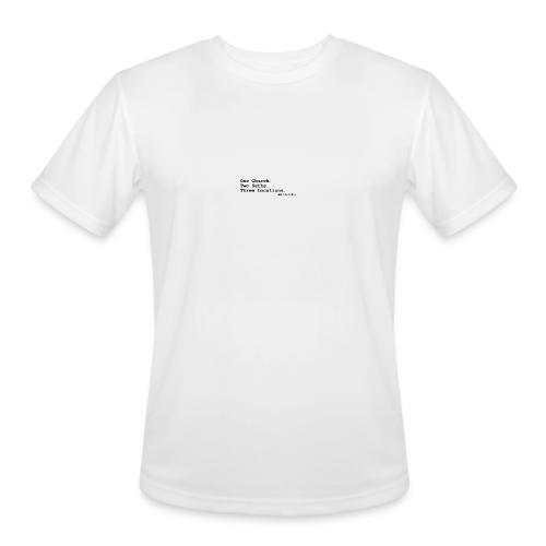 List Tagline - Men's Moisture Wicking Performance T-Shirt