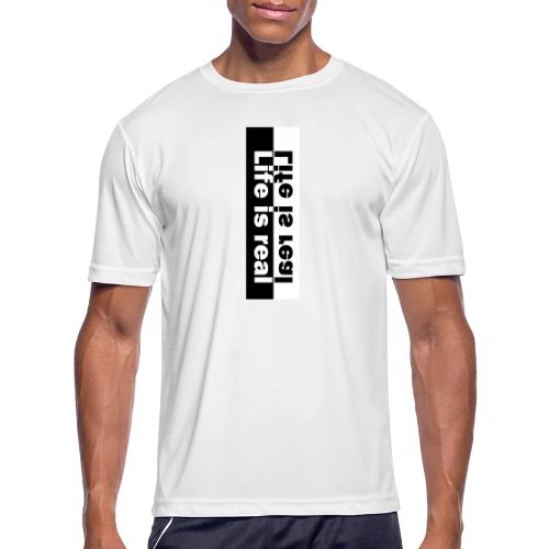 DESIGN LIFEREAL - Men's Moisture Wicking Performance T-Shirt