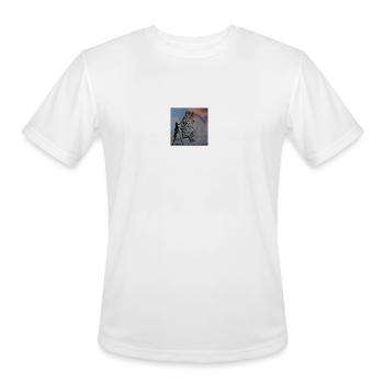 Work of Art - Men's Moisture Wicking Performance T-Shirt - white - Front - Jackson (183cm)