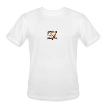 Holly Jolly - Men's Moisture Wicking Performance T-Shirt - white - Front - Jackson (183cm)