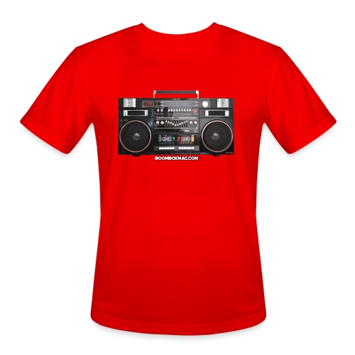 Helix HX 4700 Boombox Magazine T-Shirt - Men's Moisture Wicking Performance T-Shirt