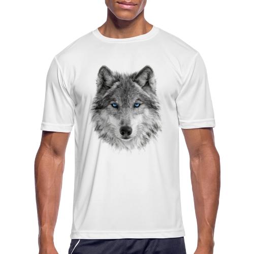Frost-Eyed Alpha - Men's Moisture Wicking Performance T-Shirt