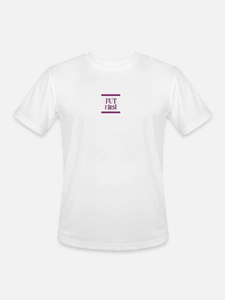 Whimsical - Men's Moisture Wicking Performance T-Shirt - white
