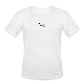 Vintage Hand Holding Dagger Illustration - Classic - Men's Moisture Wicking Performance T-Shirt - white - Front - Jackson (183cm)