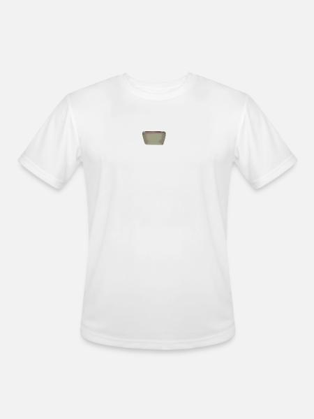 Antique Rim Ceramic Plate - Men's Moisture Wicking Performance T-Shirt - white