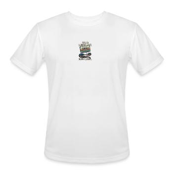 Some Memories Have a Sound - Retro Cassette City - Men's Moisture Wicking Performance T-Shirt - white - Front - Jackson (183cm)
