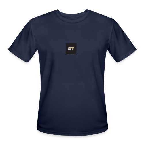 BT logo golden - Men's Moisture Wicking Performance T-Shirt