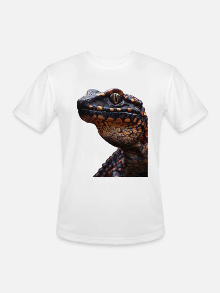 Salamander - Men's Moisture Wicking Performance T-Shirt - white
