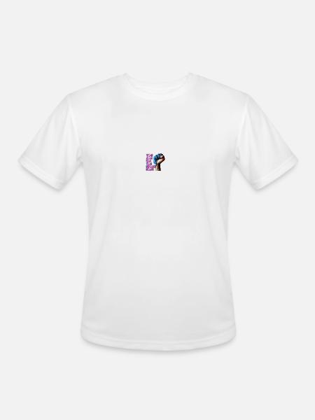 french resistance - Men's Moisture Wicking Performance T-Shirt - white