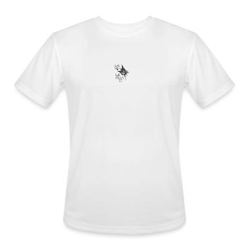 Starburst Eye Sketch - Men's Moisture Wicking Performance T-Shirt - white - Front - Jackson (183cm)