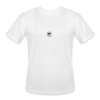 Borcelle - Men's Moisture Wicking Performance T-Shirt - white - Front - Jackson (183cm)